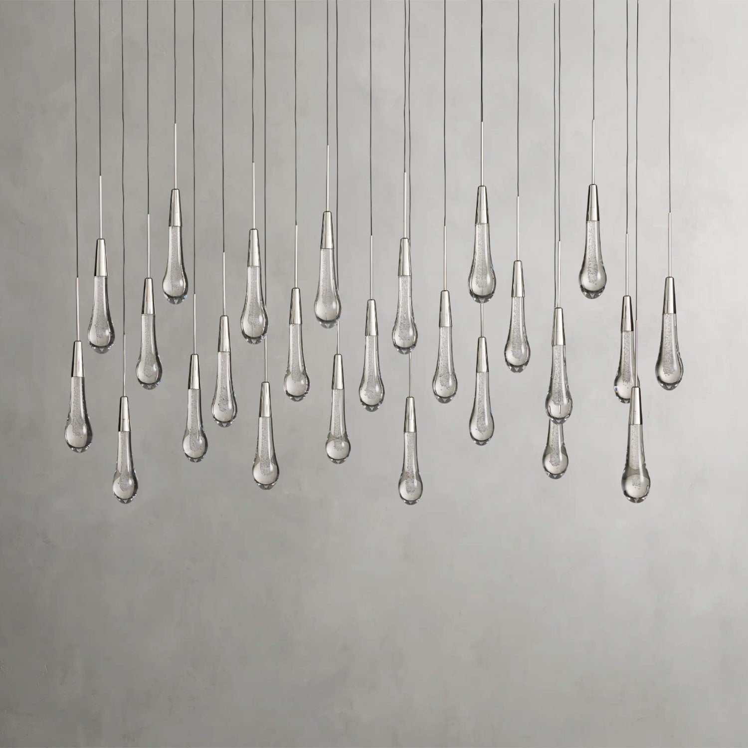 Soltaire Linear Chandelier 37", 50", 60", 70"